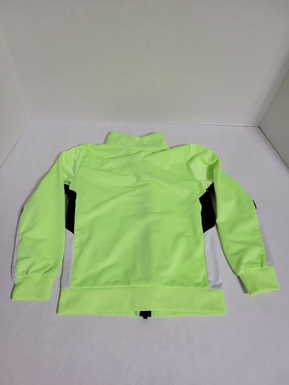 Nike Toddler 2 Piece Track Suit Black/White/Neon Green Size 4T - Picture 6 of 8